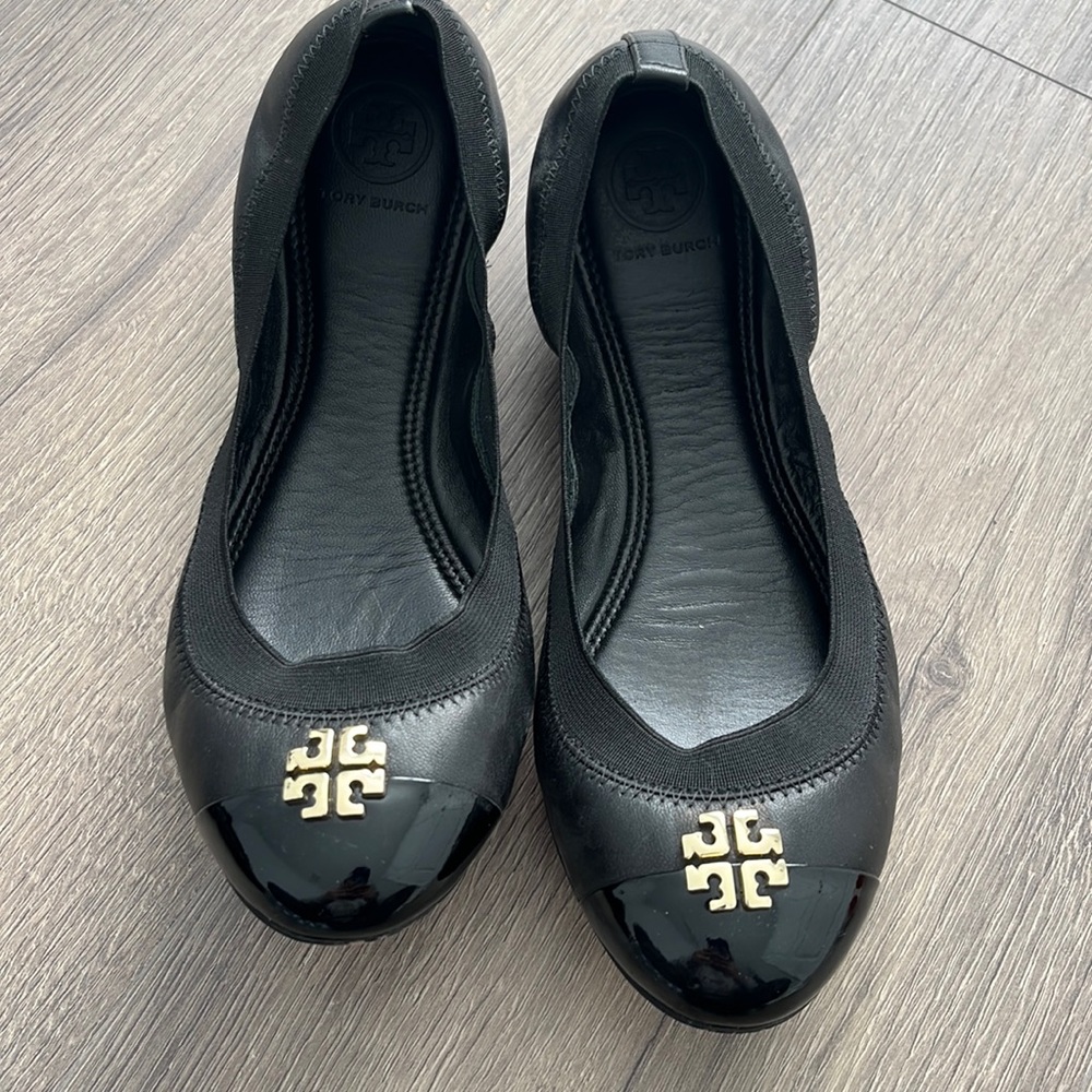 Tory Burch black flats